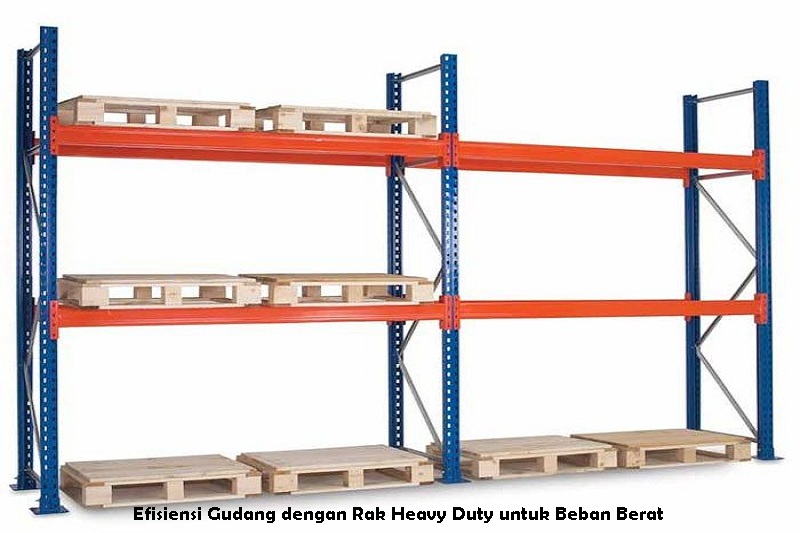 Efisiensi Gudang dengan Rak Heavy Duty untuk Beban Berat